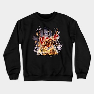 Monkey D Luffy King Pirates Crewneck Sweatshirt